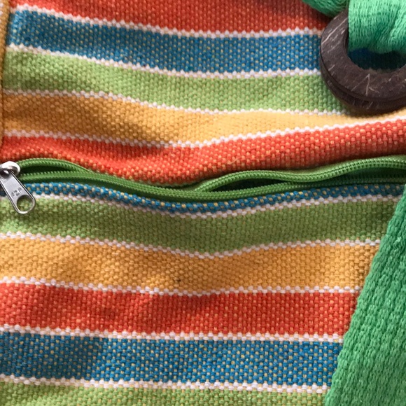 Multi colored backpack - Picture 3 of 5